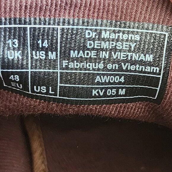 Dr. Martens Dempsey Shoes Mens Size 14 Brown Suede Leather Casual Chukka Lace Up main image 10